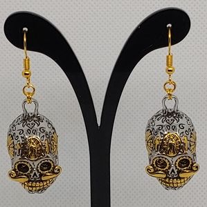 Sugar skull earrings